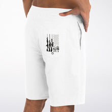 Load image into Gallery viewer, America Theme print men’s shorts
