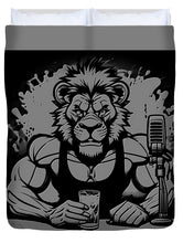 Load image into Gallery viewer, Leo - Duvet Cover lion podcaster
