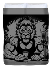 Load image into Gallery viewer, Leo - Duvet Cover lion podcaster
