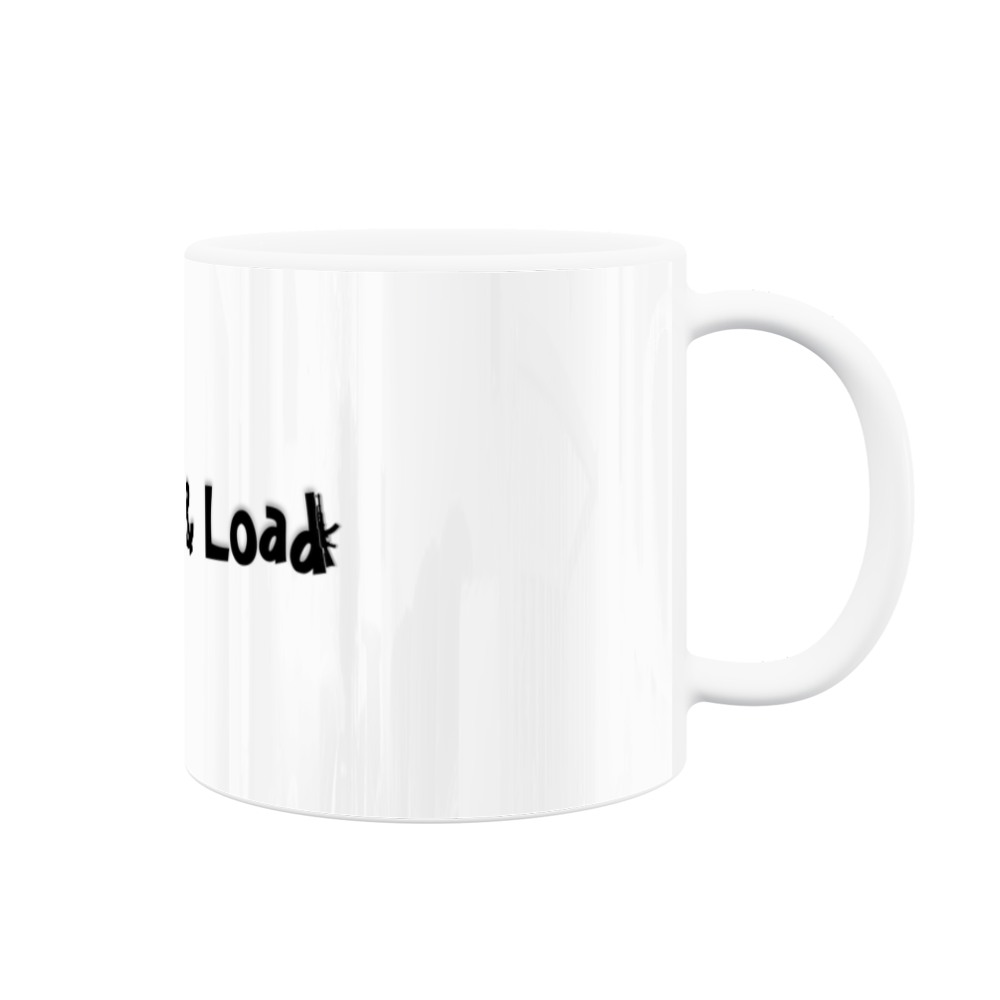 Cock n load 11oz White Ceramic Mug
