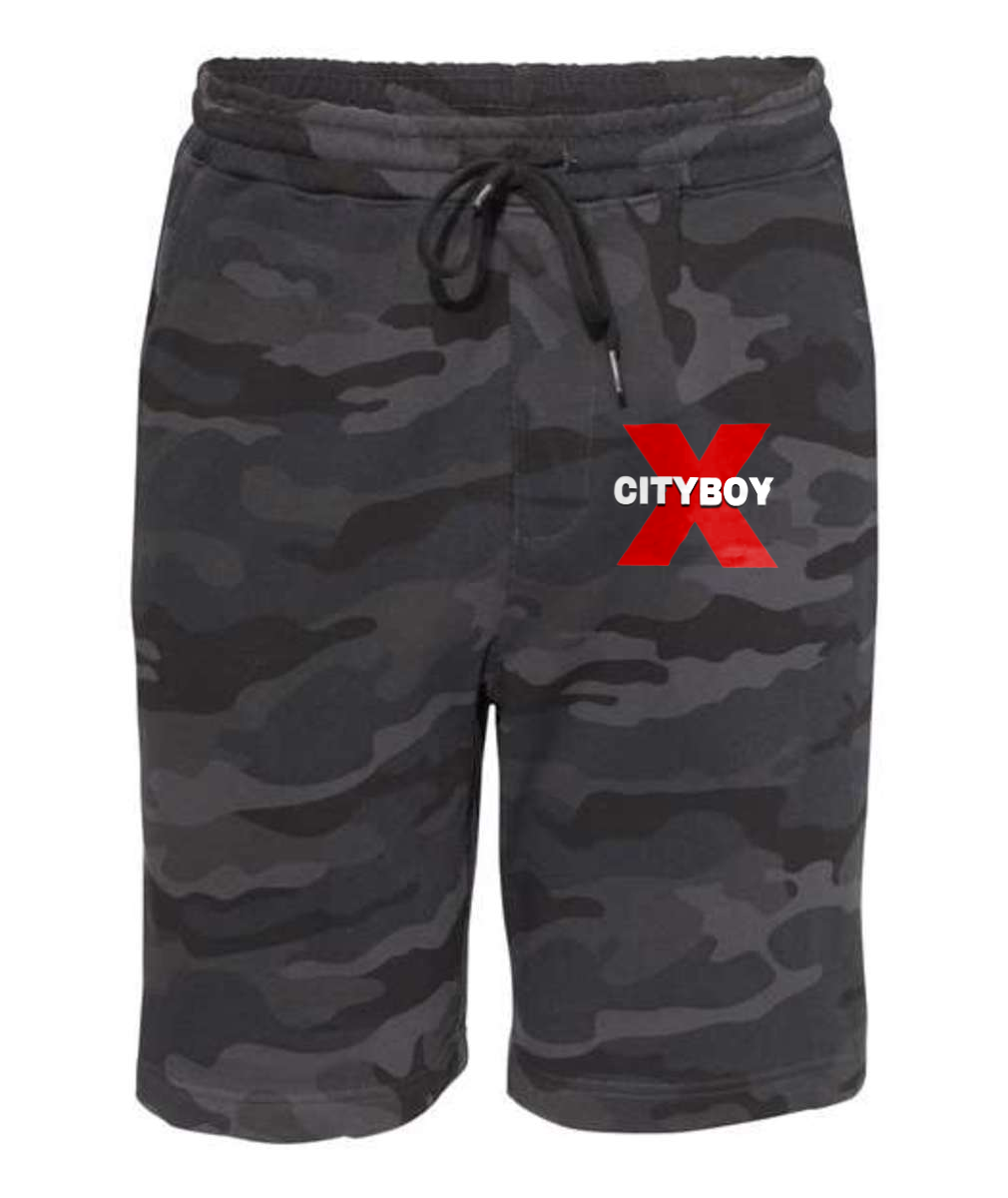 CITYBOY print Independent Trading Co. - Midweight Fleece Shorts or Similar