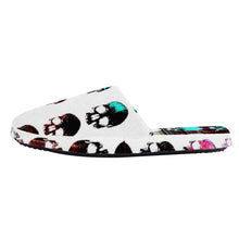 Load image into Gallery viewer, Multicolored skull print D35 Slippers unisex
